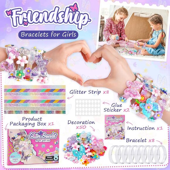 Educational Friendship Bracelet Craft Kit for Girls 5-12 - Spark Creativity! - Picture 7 of 7